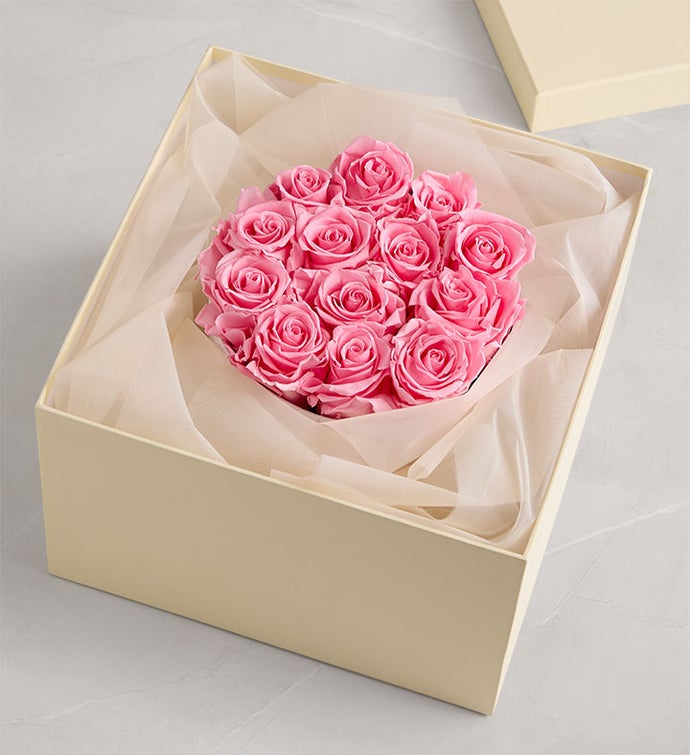 LoveShackFancy Blushing Bows Preserved Magnificent Roses®
