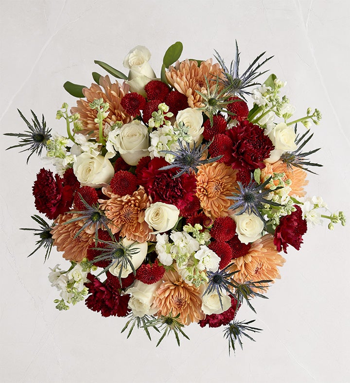 Crimson & Snowfall™ Bouquet