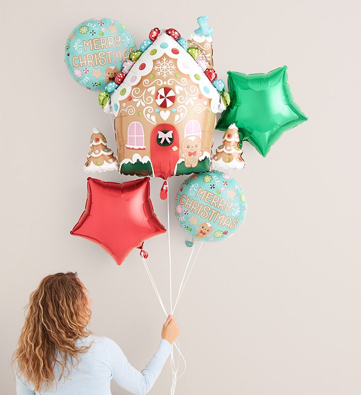Baking Spirits Bright Balloon Bouquet