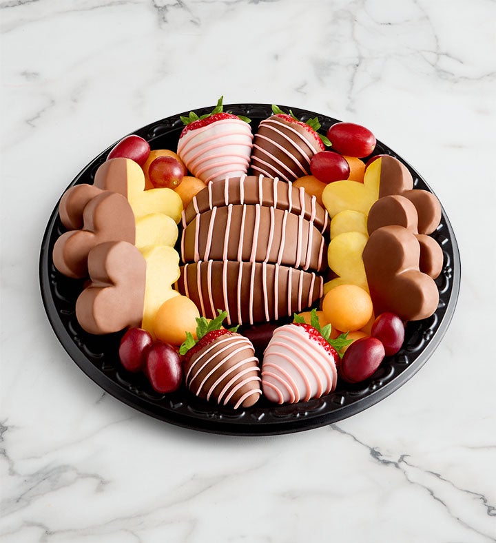 Dipped Fruit Platter for Mom