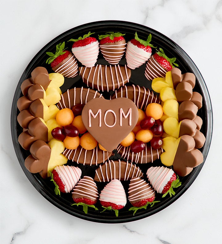 Dipped Fruit Platter for Mom