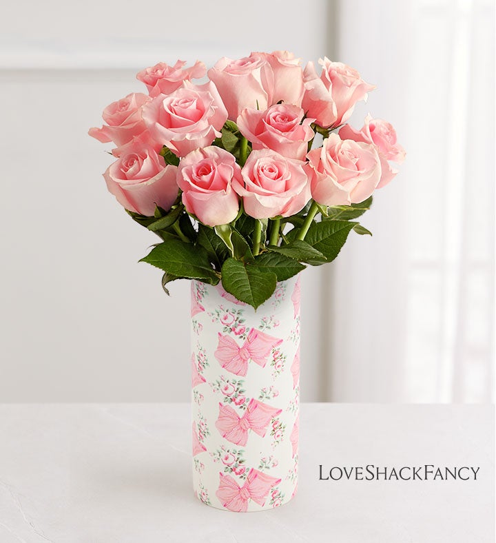 1-800-Flowers Flower Delivery Loveshackfancy Rosa Beaux Rosa Beaux Pink Roses