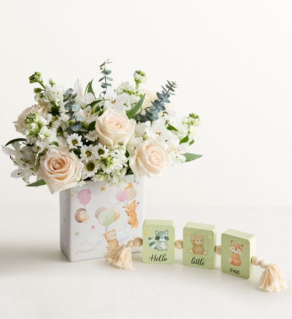 New Baby Boy Bouquet