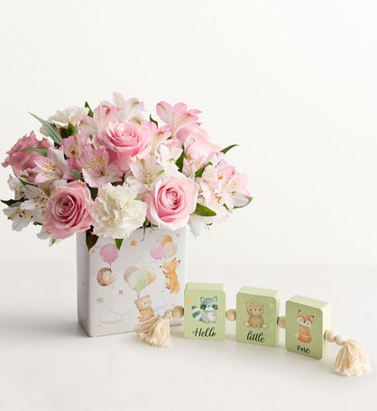 New Baby Girl Bouquet