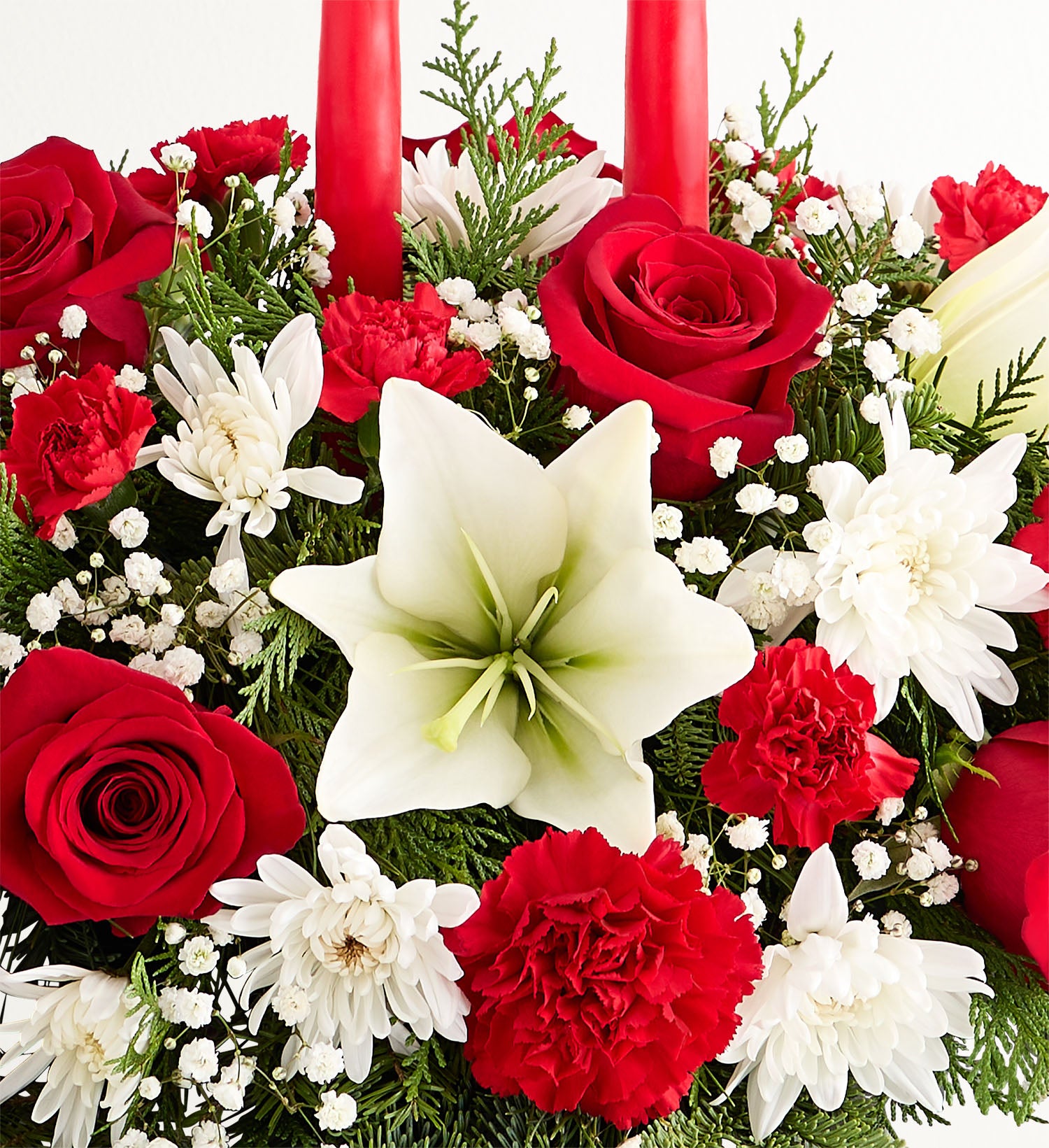 Traditional Christmas Centerpiece