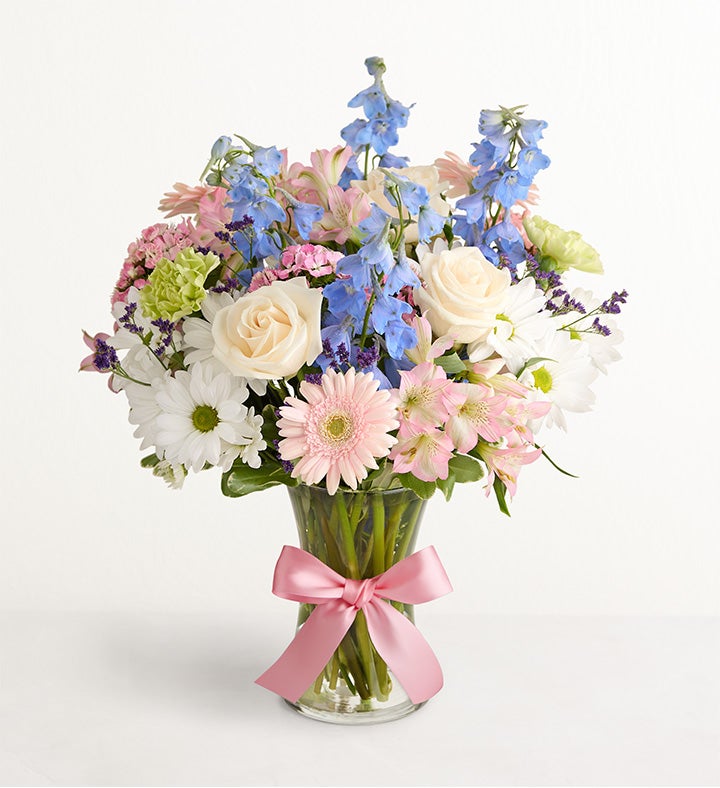 Watercolor Skies™ Delphinium Bouquet