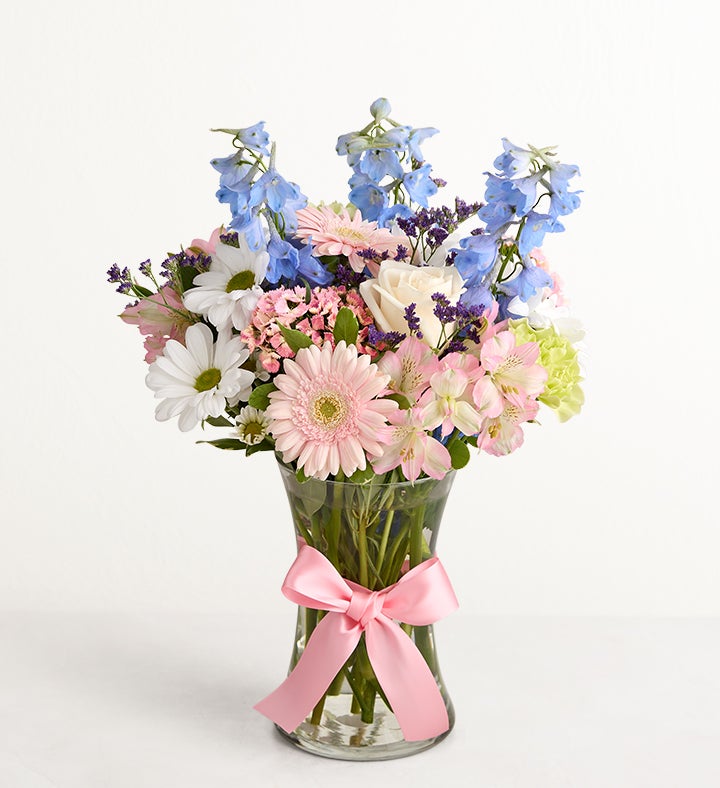 Treasured Memories ™ Blue and White from 1-800-Flowers.com