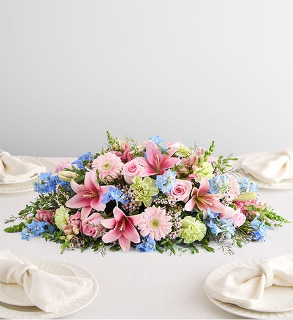 Watercolor Skies™ Delphinium Centerpiece