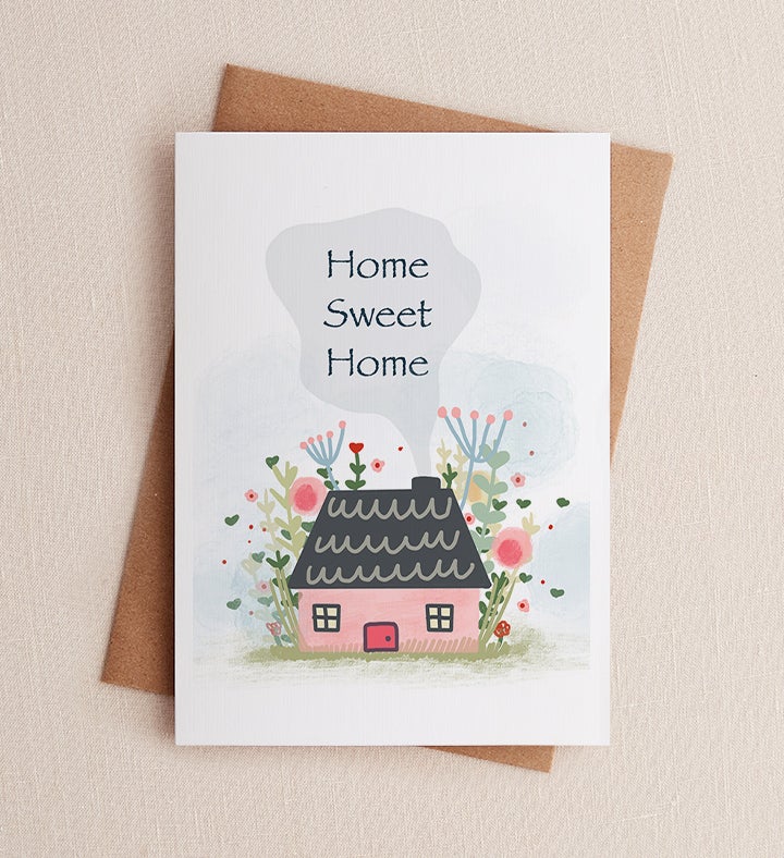 Home Sweet Home Congratulations Greeting Card