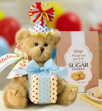 Bearington Birthday Bear with Cheryls Cookies