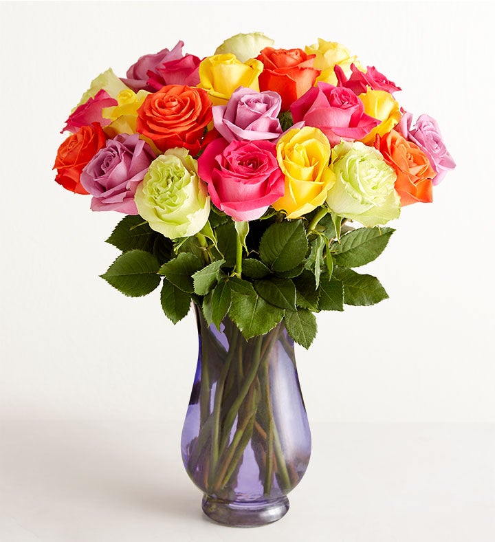 Two Dozen Assorted Roses