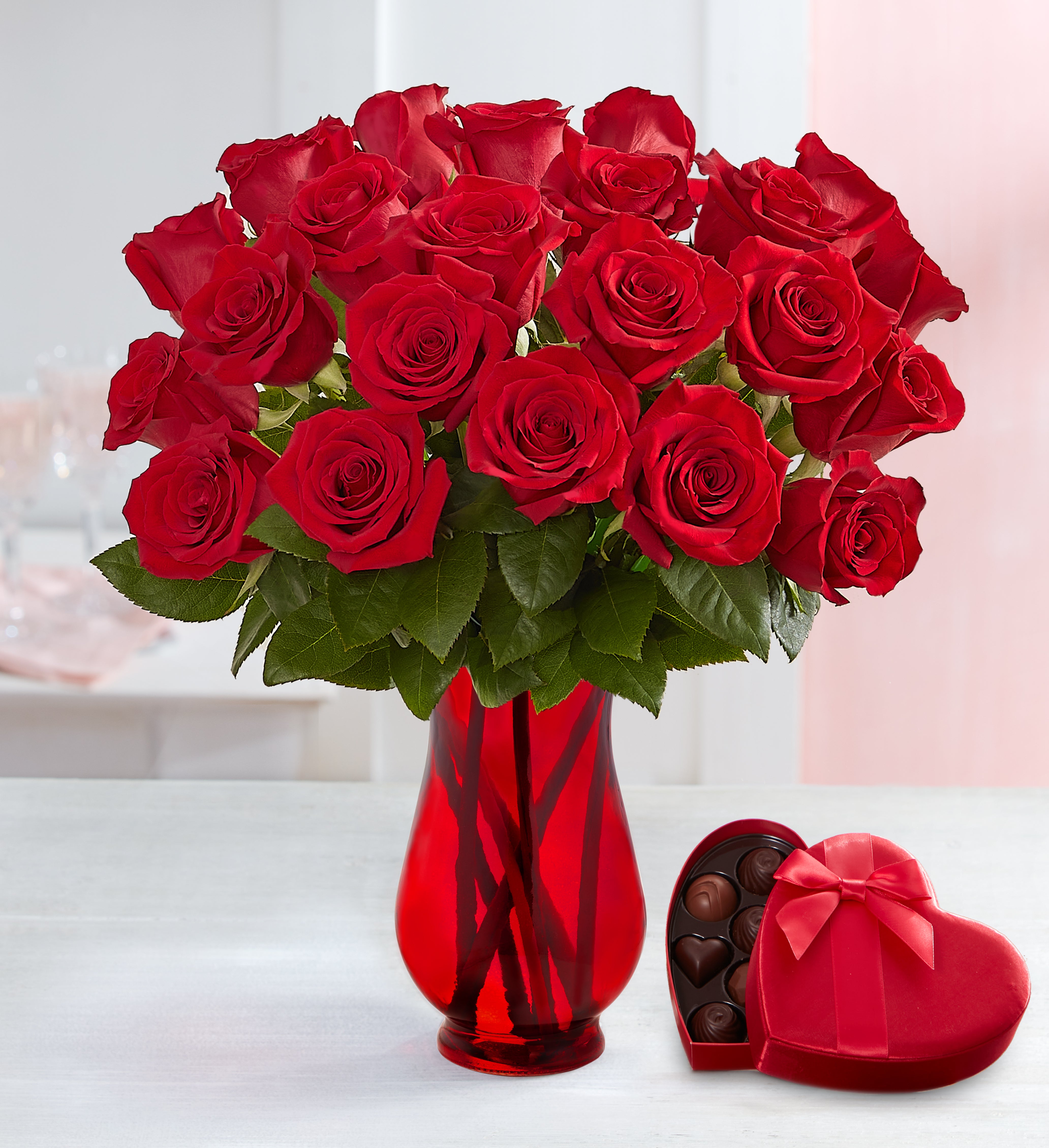 Two Dozen Red Roses | 1800Flowers.com - 91790