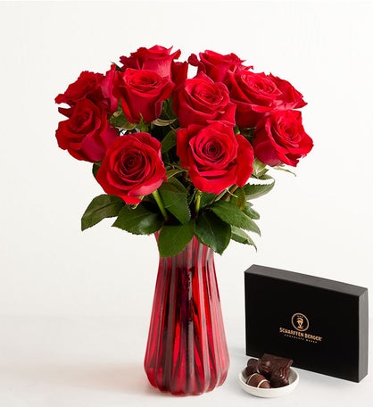 One Dozen Red Roses