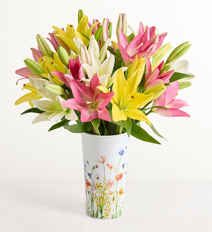 Sweet Spring Lily Bouquet