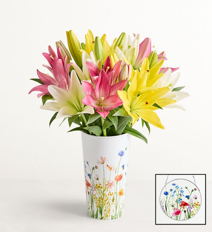 Spring Lilies for Mom