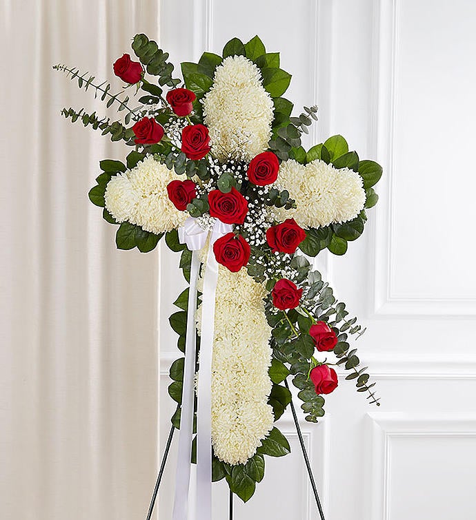 Funeral Wreaths, Funeral Cross Flowers & Crowns