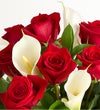 Stunning Red Rose & Calla Lily Bouquet