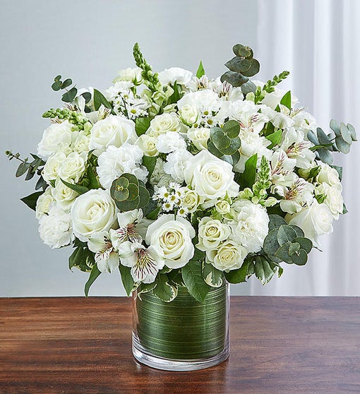 Cherished Memories™ All White | 1800Flowers.com - 95379