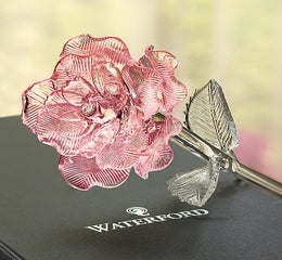 Waterford® Glass Rose