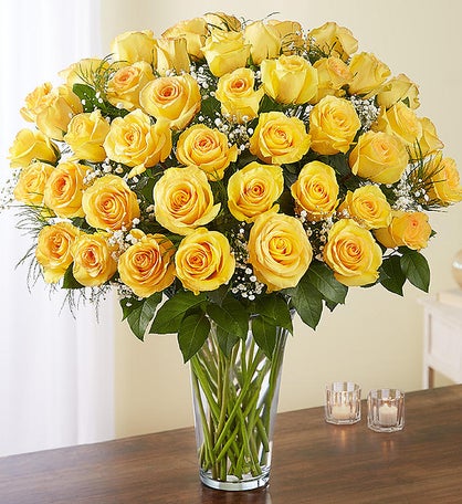 Ultimate Elegance™ Premium Long Stem Yellow Roses