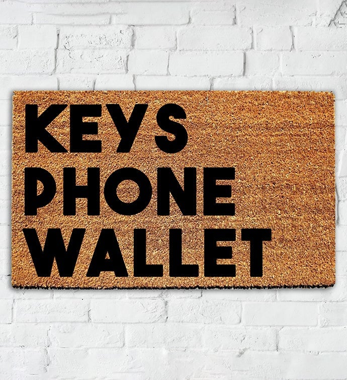 eys Phone Wallet Doormat