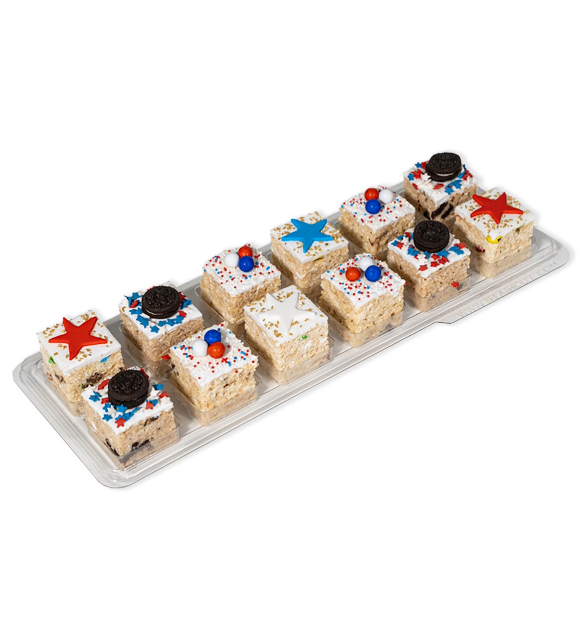 Patriotic Stars Gourmet Rice Krispie Treats