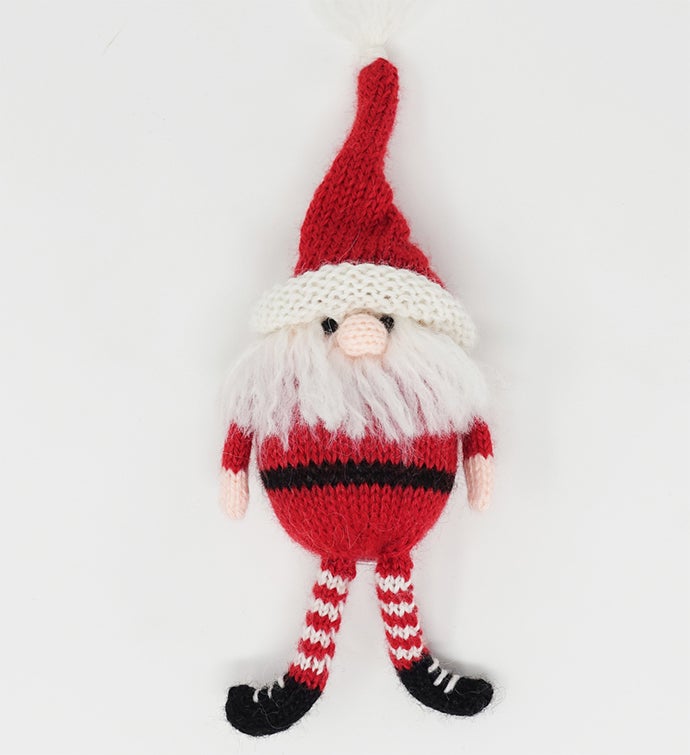 Santa with Legs Ornaments