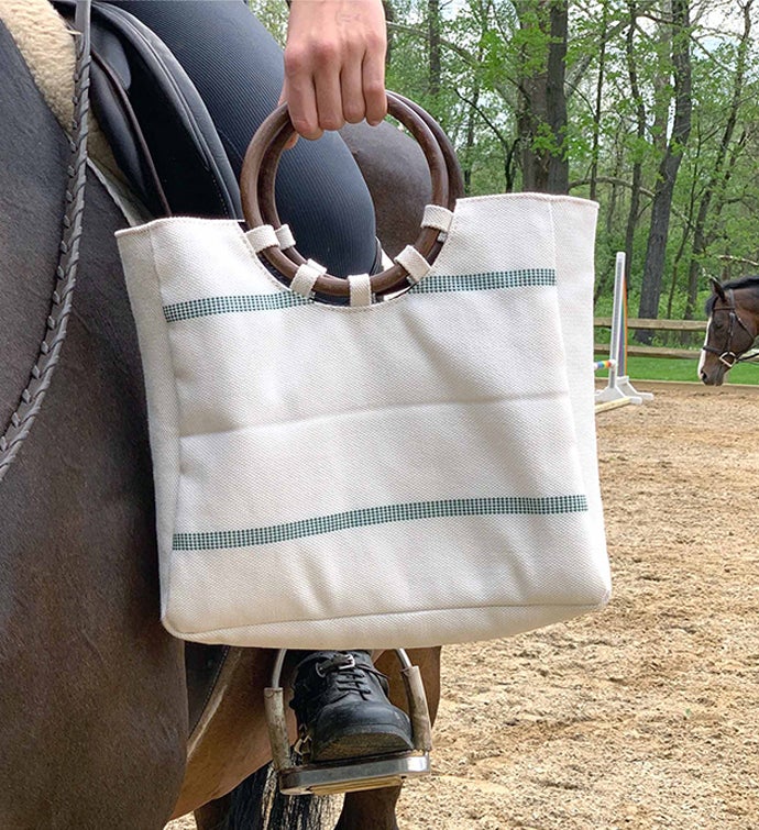 Handmade Recycled Fire Hose Handbag