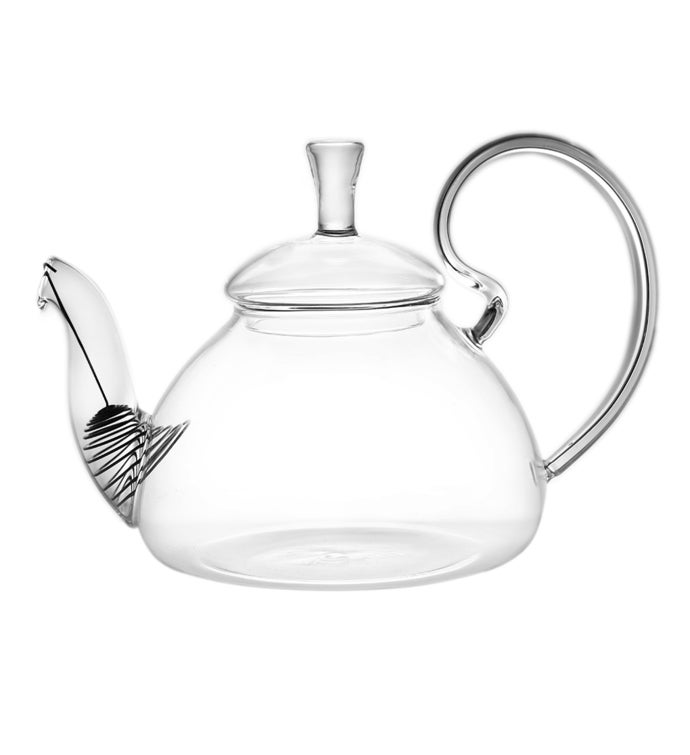 Elegant Glass Teapot