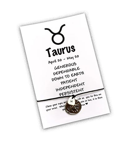 Taurus Wish Bracelet