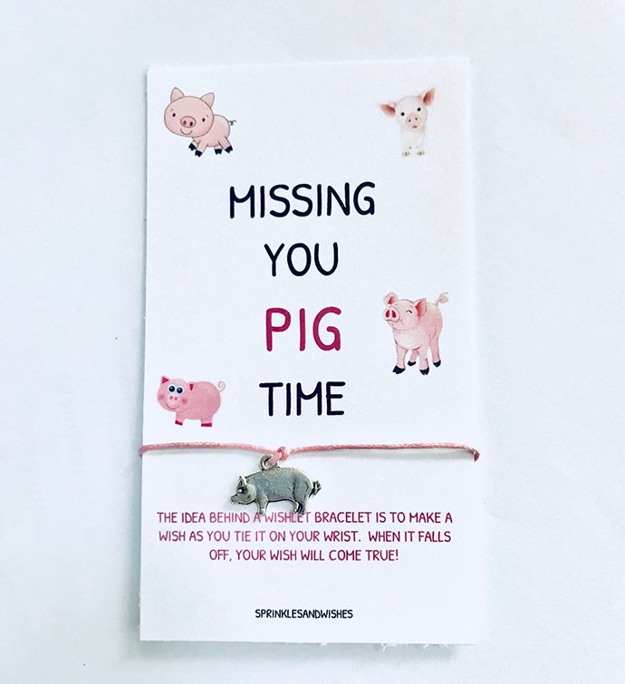 Pig Time Wish Bracelet