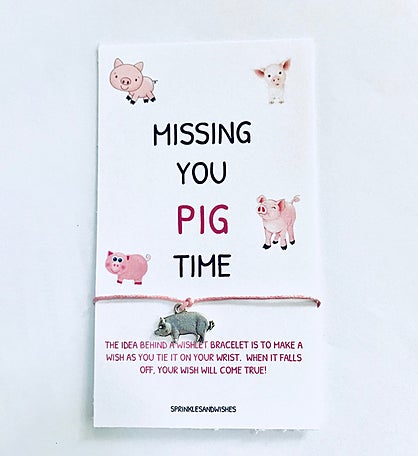 Pig Time Wish Bracelet