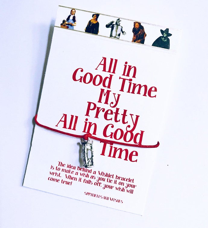 All in Good Time My Pretty; All in Good Time Wish Bracelet