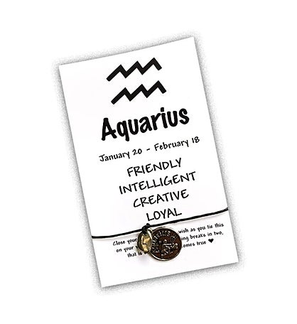 Aquarius Wish Bracelet