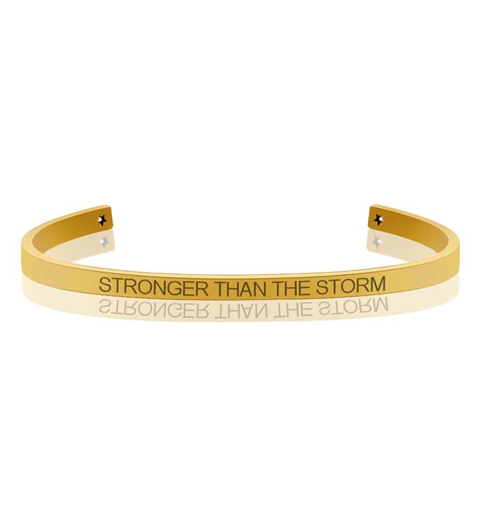 Stronger Than The Storm Bangle Bracelet