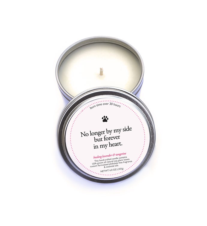 Forever In My Heart Pet Memorial Candle