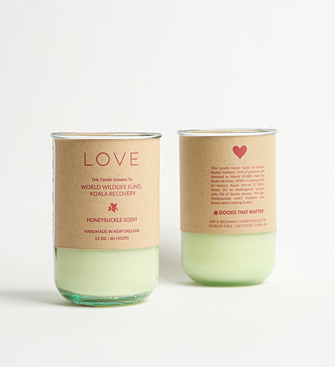 Love Candle   Gives To World Wildlife Fund