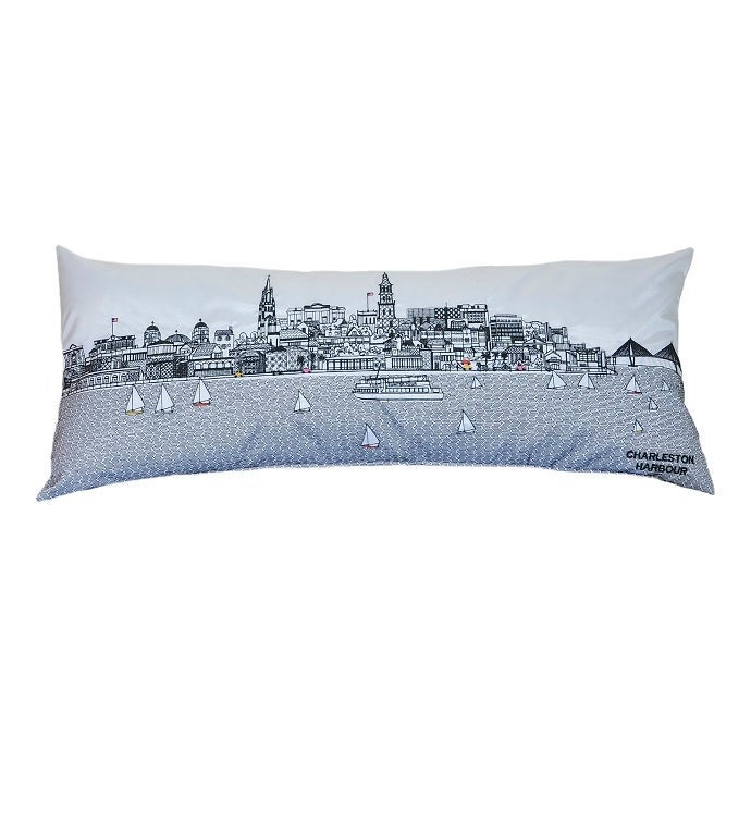 Cityscape Outdoor Pillow   Day