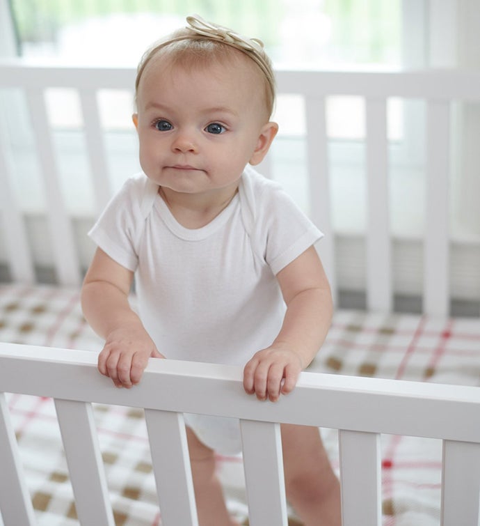 Cotton Muslin Crib Sheet   Patterned