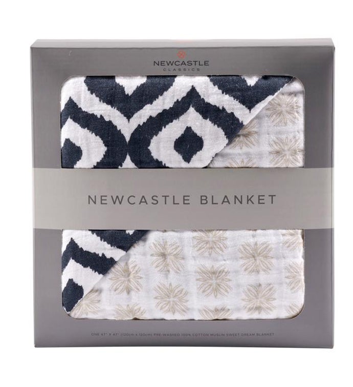 Cotton Muslin Blanket   Patterned