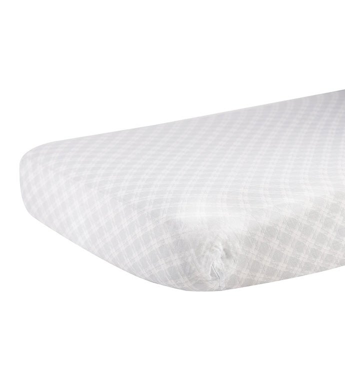 Cotton Muslin Crib Sheet   Simple