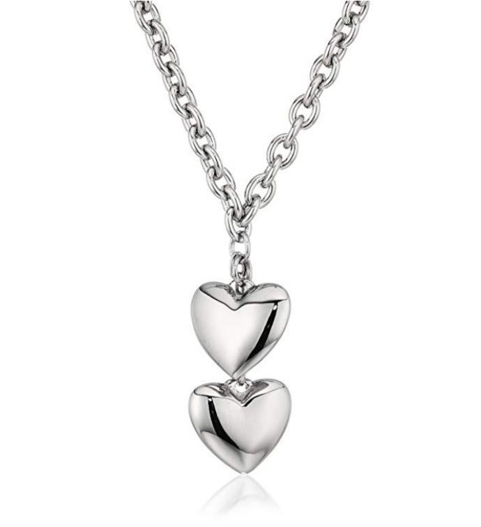 Puffed Hearts Necklace