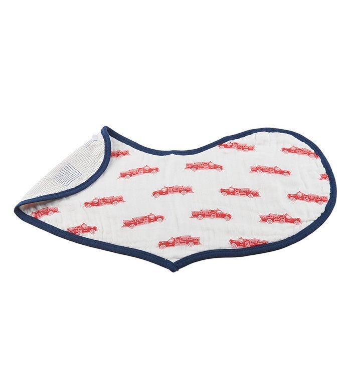 Bamboo Muslin Heart Bibs