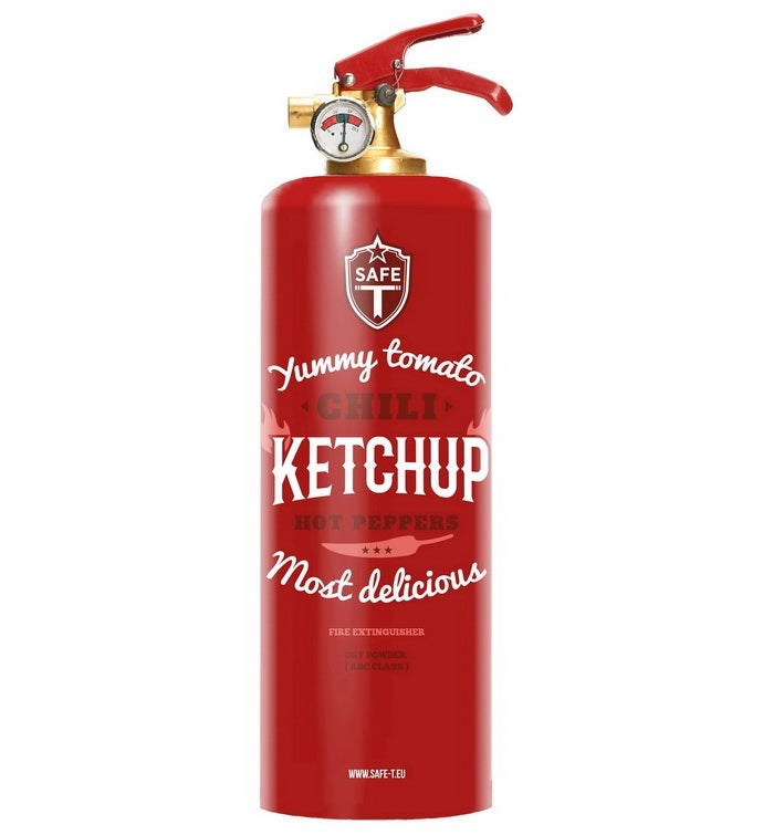 Safe t Design Fire Extinguisher   Food
