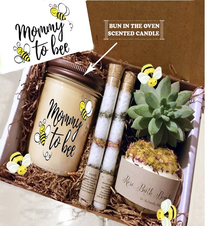 Gift Box For Mom with Succulent  Gift Set for First Time Mom
