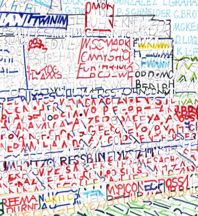 Word Art Baseball Stadiums