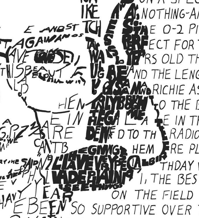 Harry Kalas Word Art