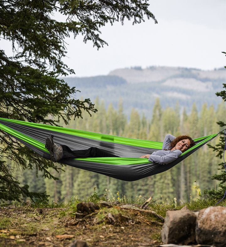 2 Person Lightweight Portable Nylon Hammock