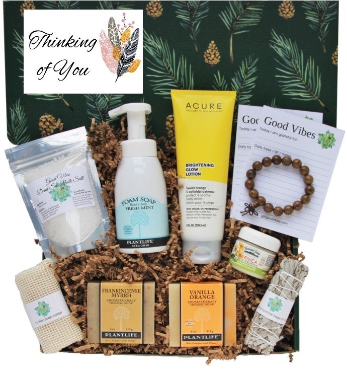 "Thinking of You" Good Vibes Men's Gift Box