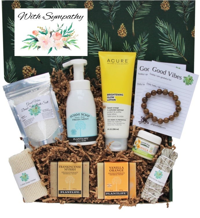 "With Sympathy" Good Vibes Men's Gift Box